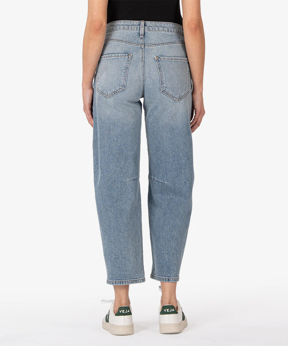 Ashley High Rise Slouchy Barrel Straight Leg | Kut From The Kloth