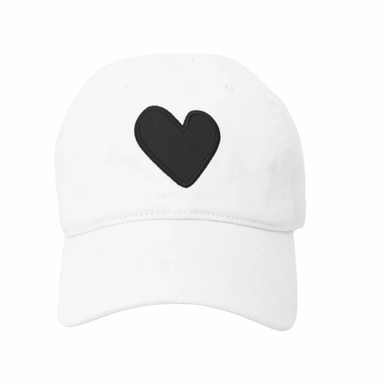 Baseball Hat Heart Patch | Kerri Rosenthal