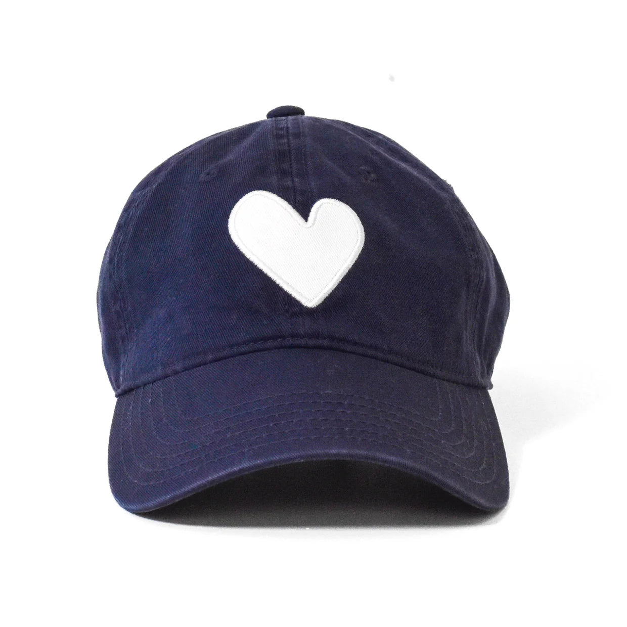 Baseball Hat Heart Patch | Kerri Rosenthal