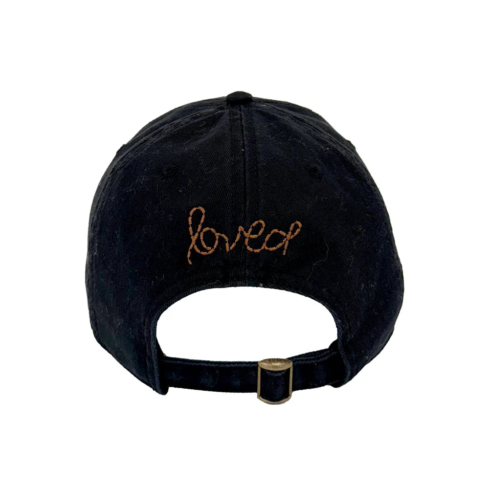 Imperfect Heart Hat - Black Brown | Kerri Rosenthal