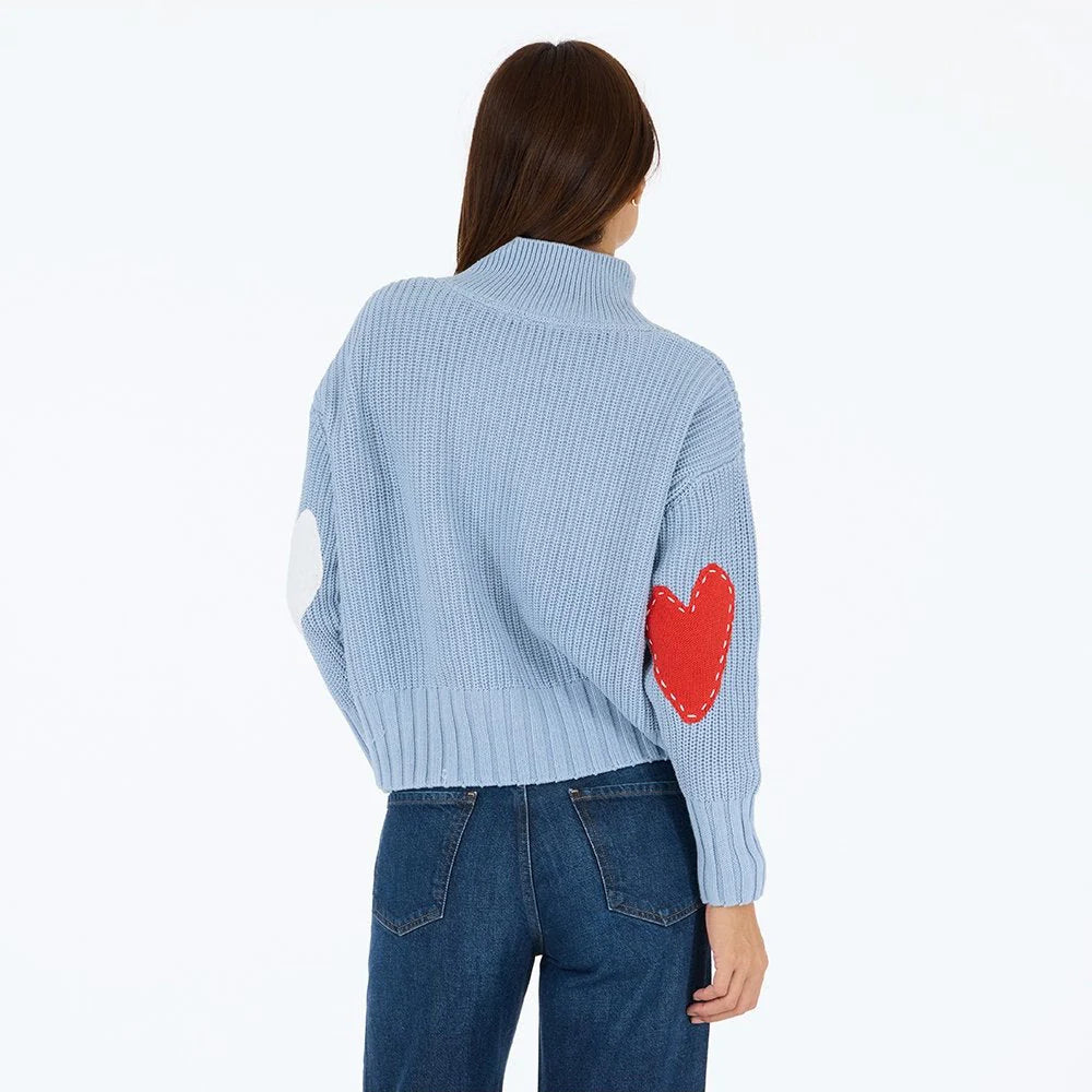 Marlowe Imperfect Heart Sweater | Kerri Rosenthal