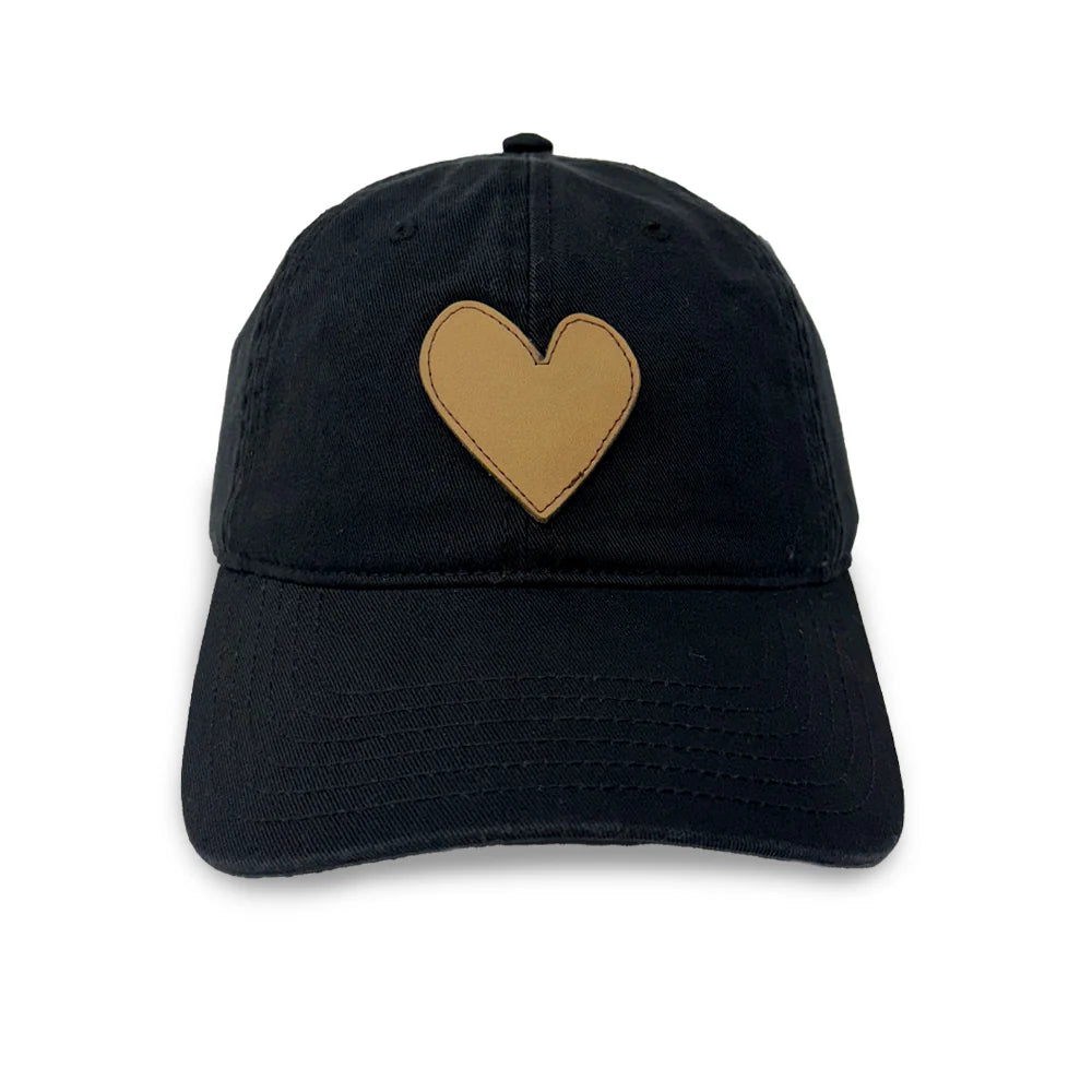 Imperfect Heart Hat - Black Brown | Kerri Rosenthal