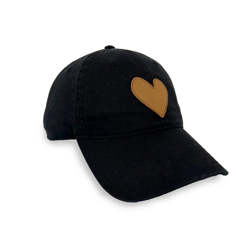 Imperfect Heart Hat - Black Brown | Kerri Rosenthal