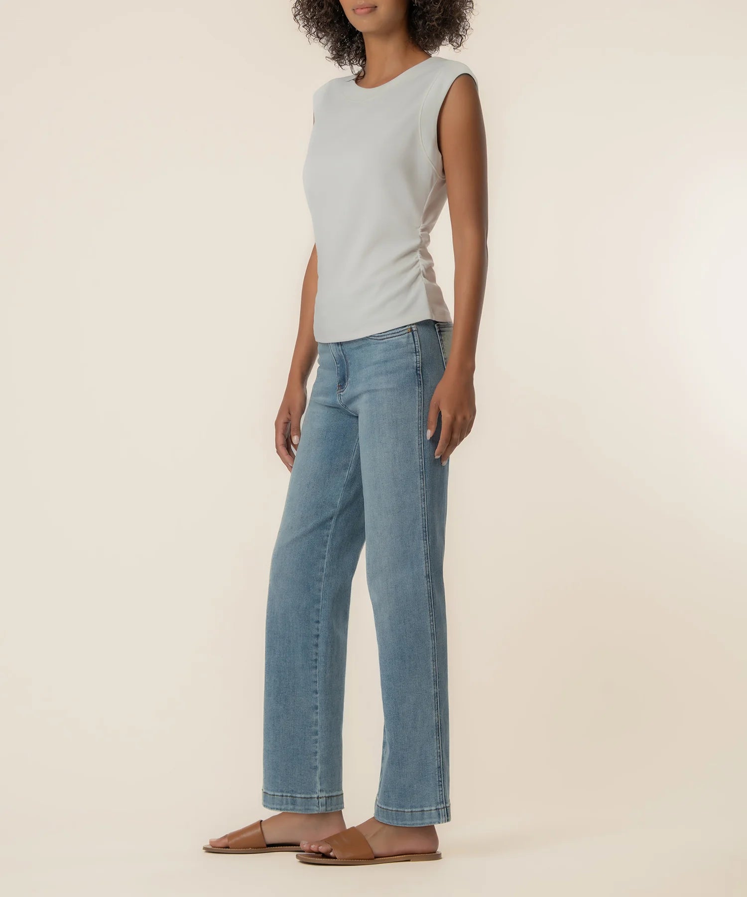 Rayna Banded Tank | KUT