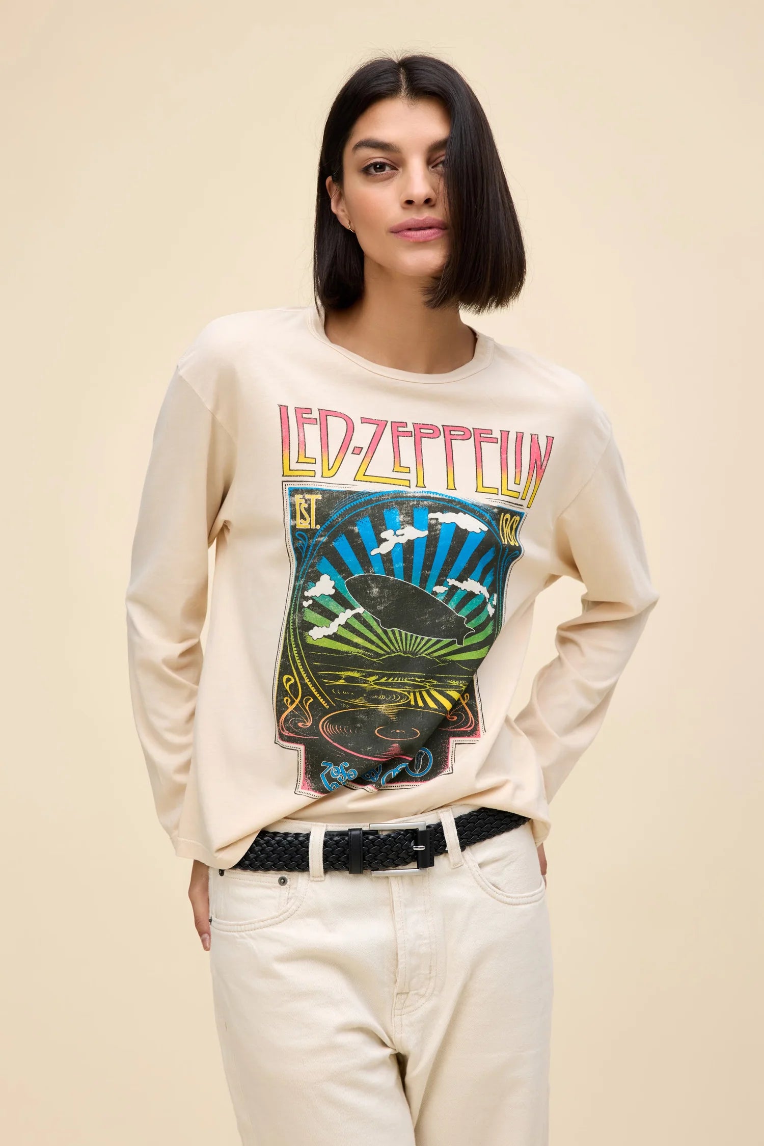 Led Zeppelin Reflection Crew Long Sleeve | Daydreamer