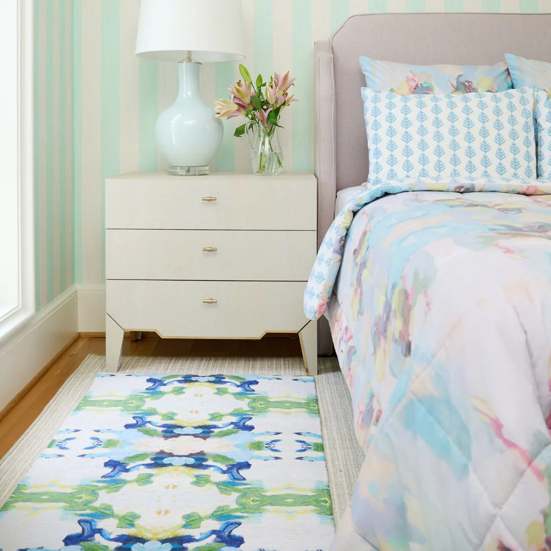Snow Garden Floor Mat | Laura Park