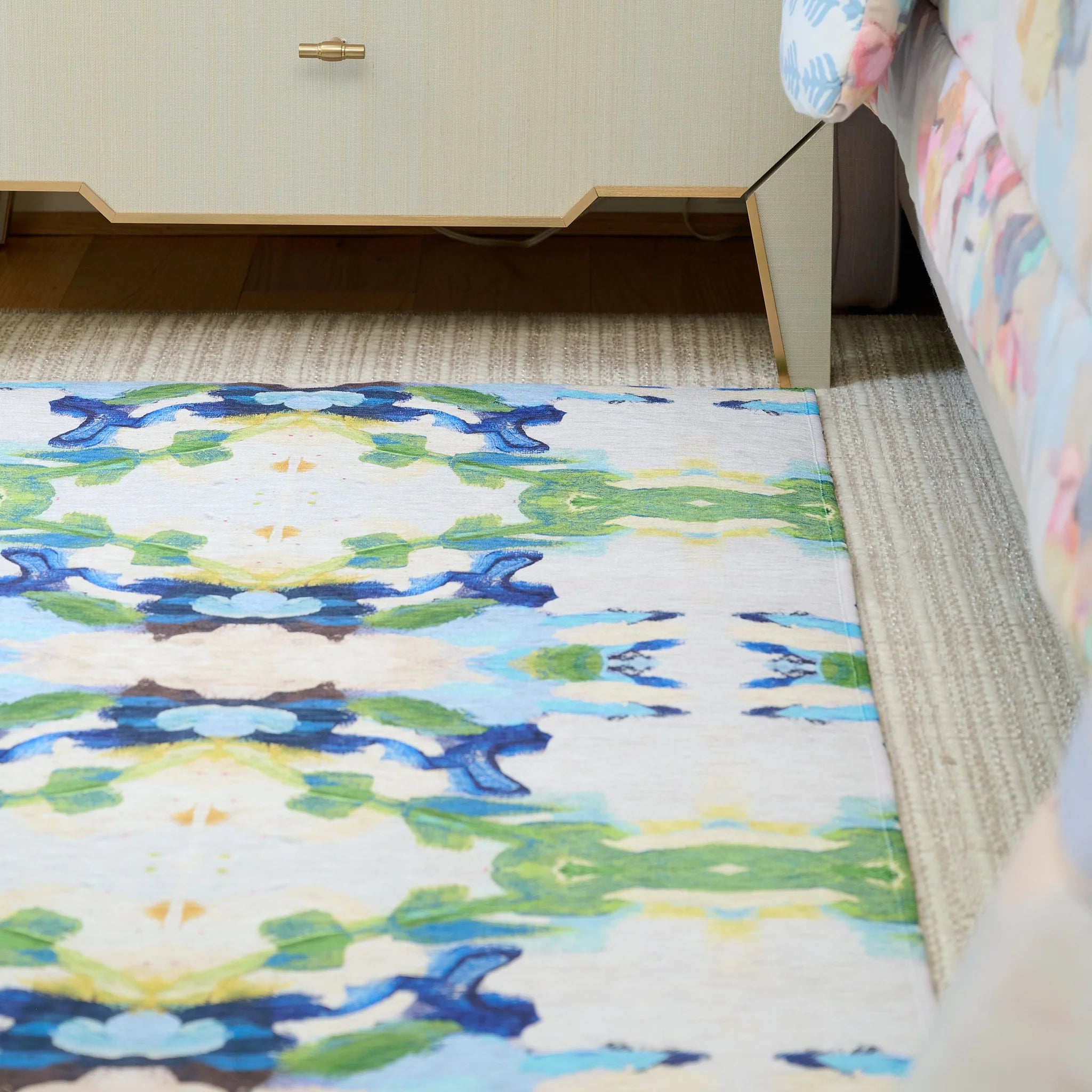 Snow Garden Floor Mat | Laura Park