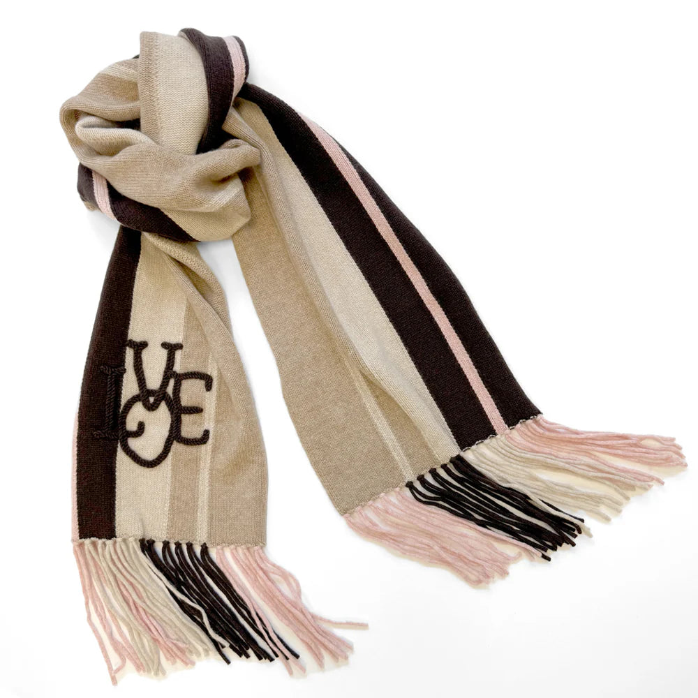 Lovego Striped Scarf (cashmere)| Kerri Rosenthal