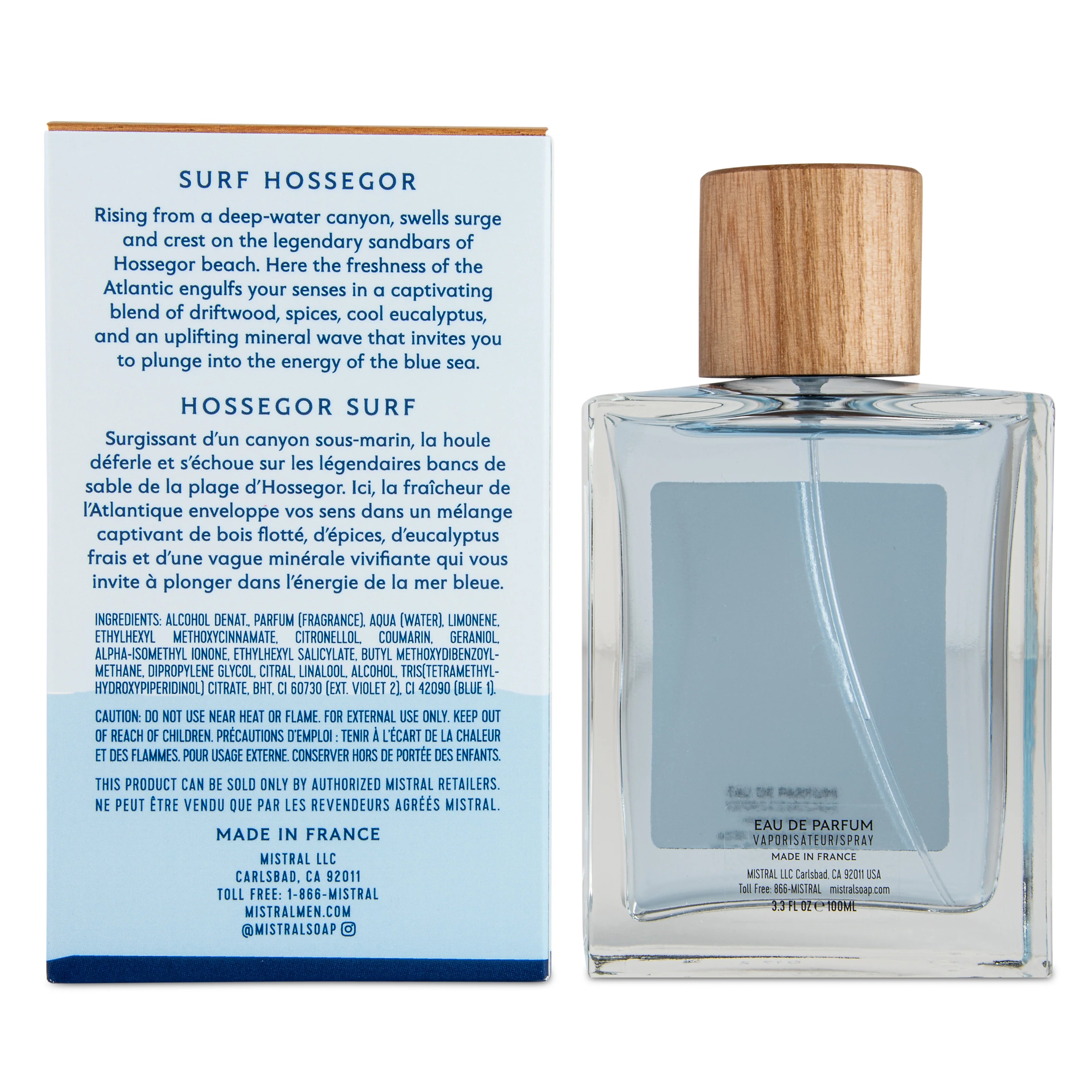 Surf Hossegor Eau de Parfum Mens | Mistral