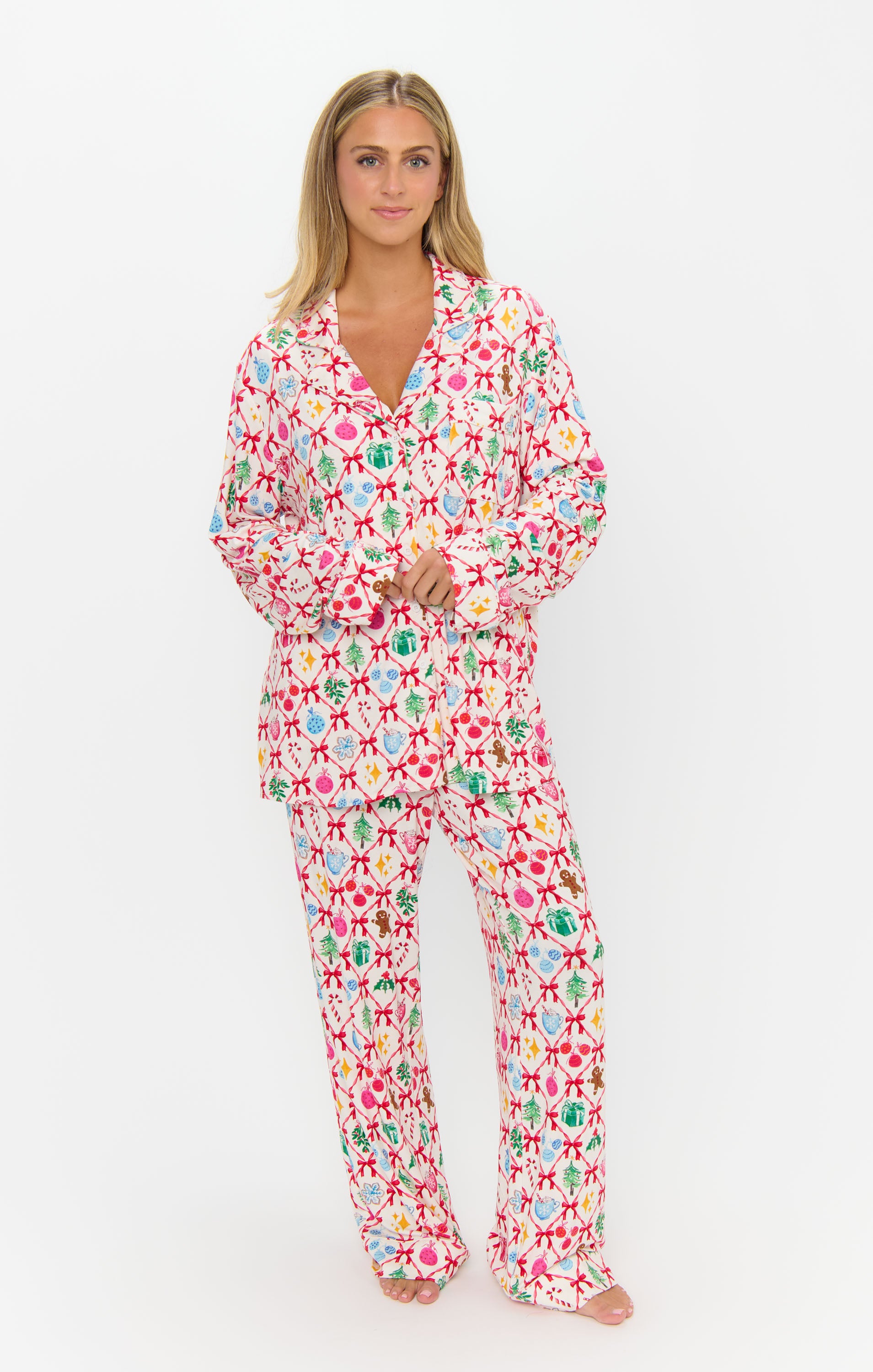 Classic PJ Set - Winter Wonderland Jersey | Show Me Your MUMU