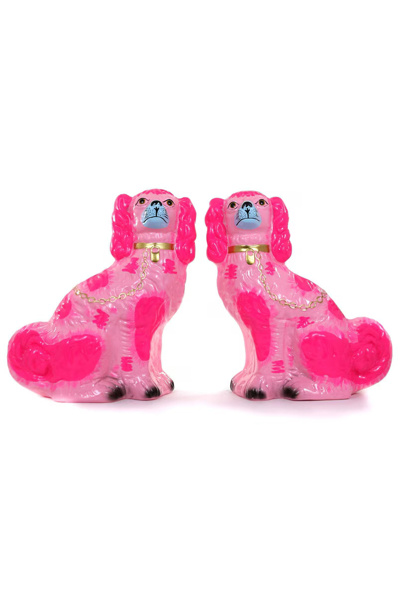 Staffordshire Dogs - Neon Pink | Cody Foster