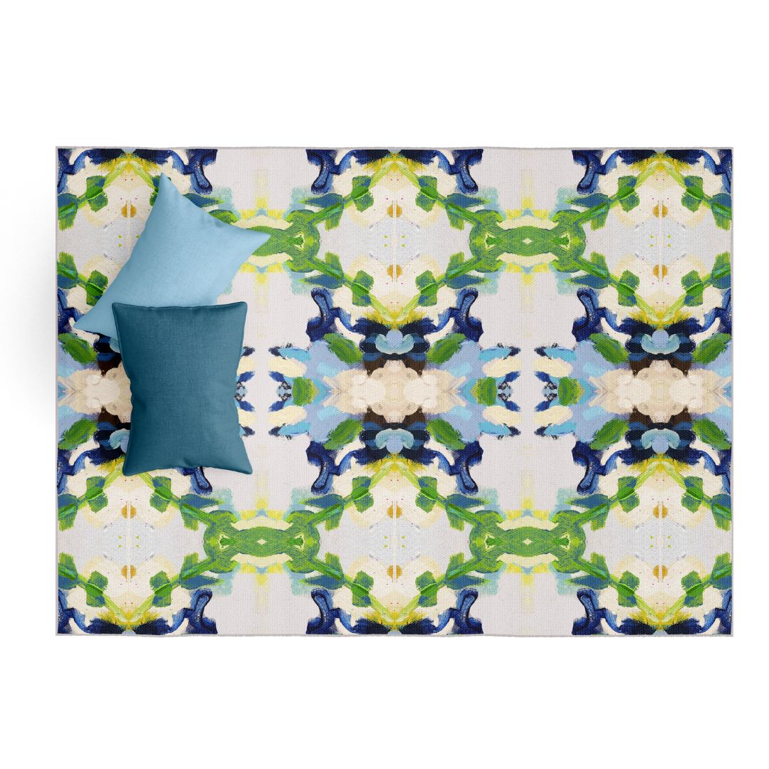 Snow Garden Floor Mat | Laura Park