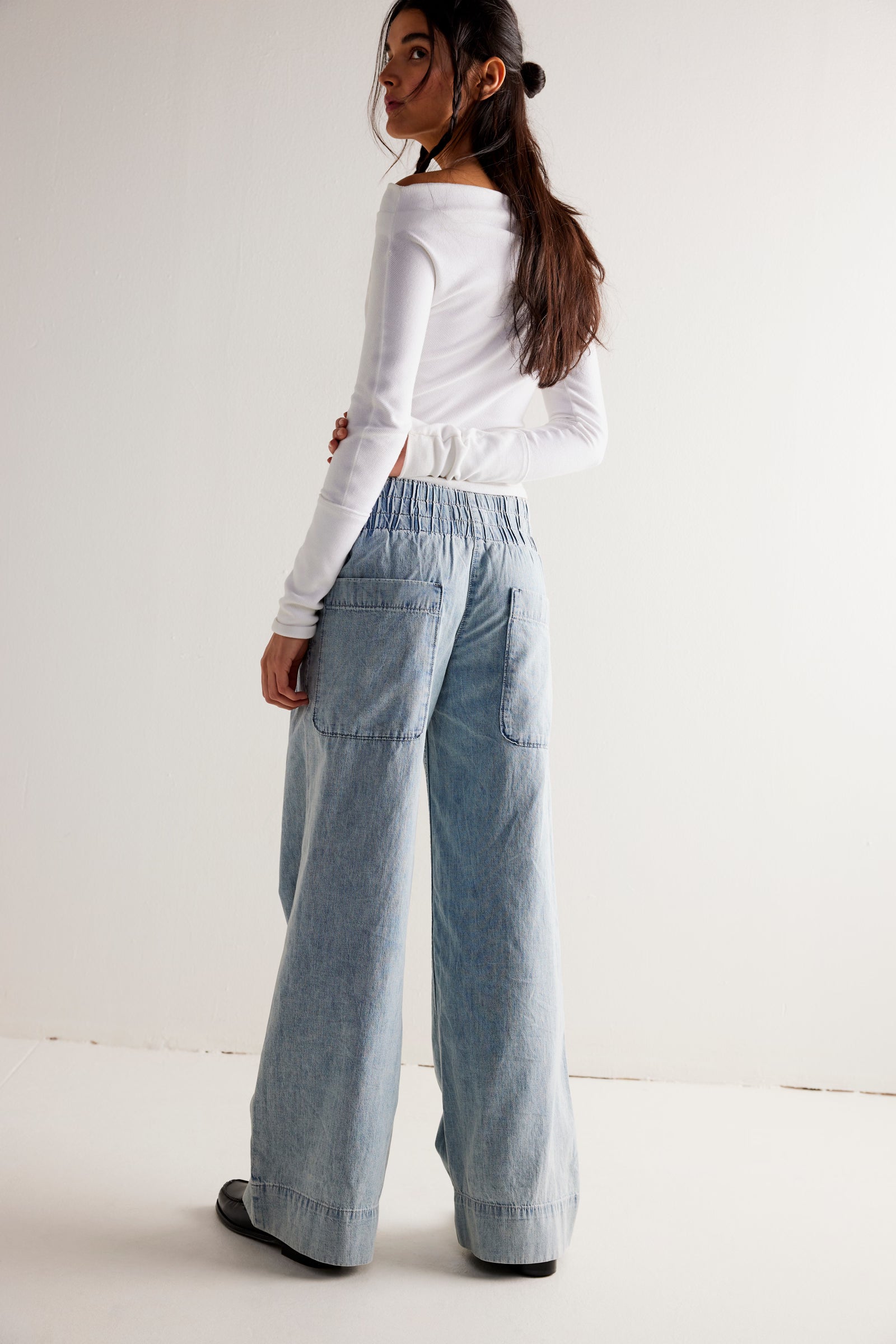 Breezy Denim Pull On | Free People