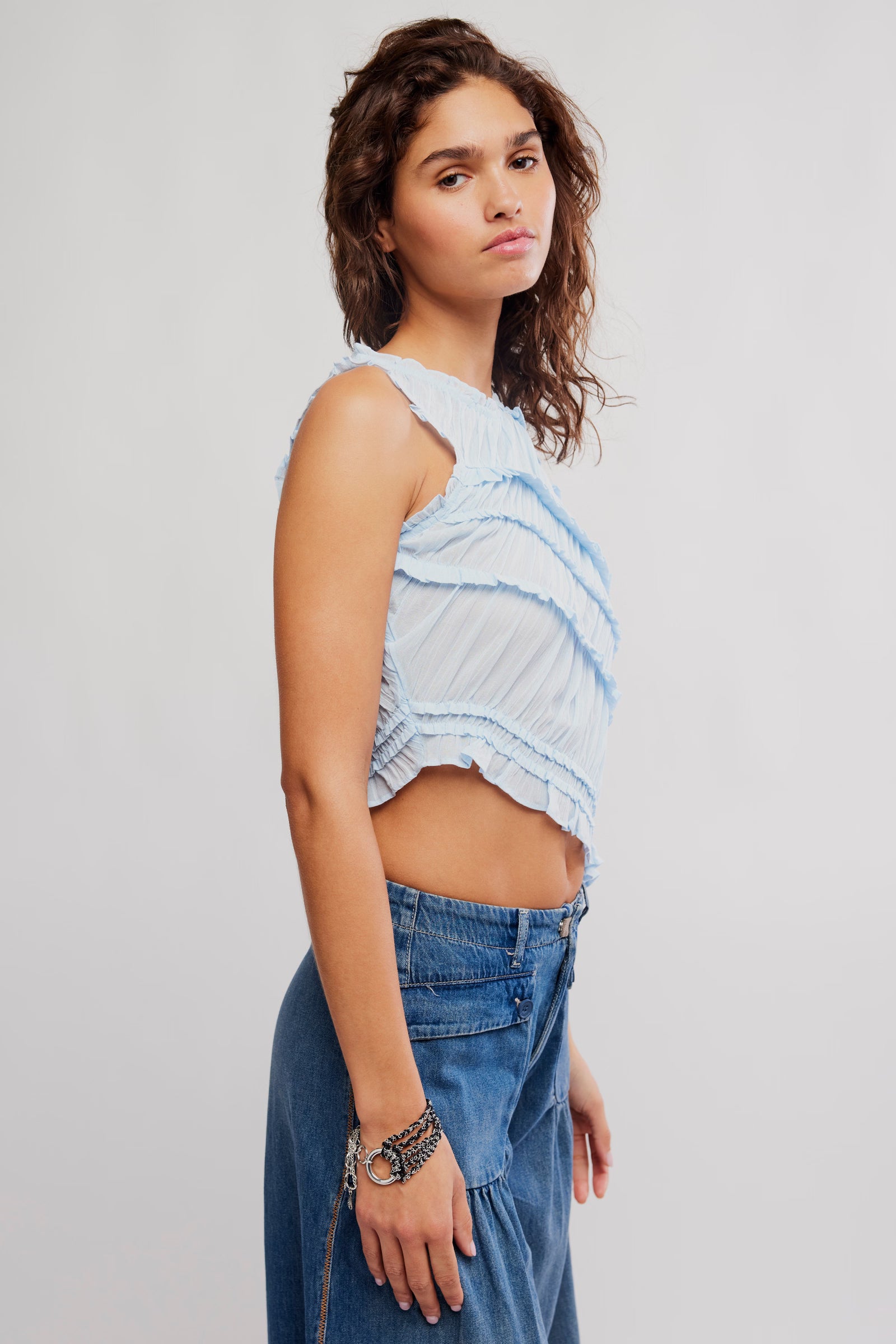 Pink Sands Smocked Top | Free People