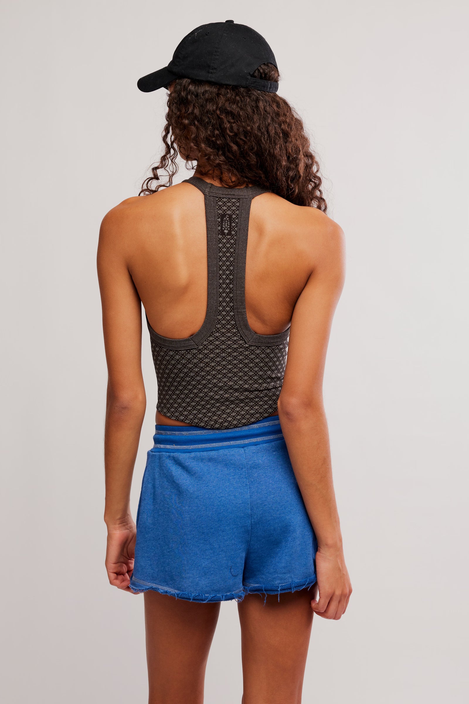 All Clear V-Neck Jacquard Cami | FP Movement