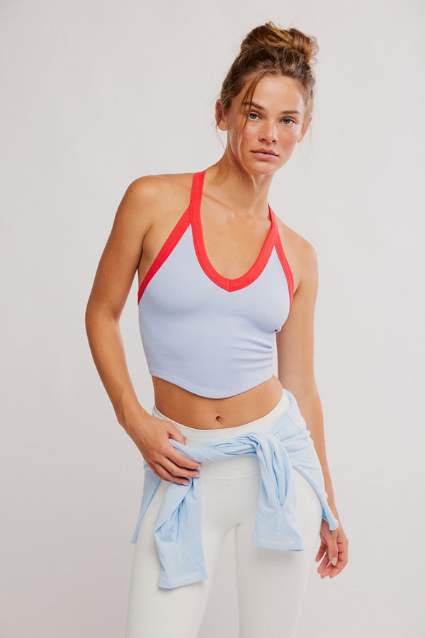 All Clear V-Neck Colorblock Cami | FP Movement
