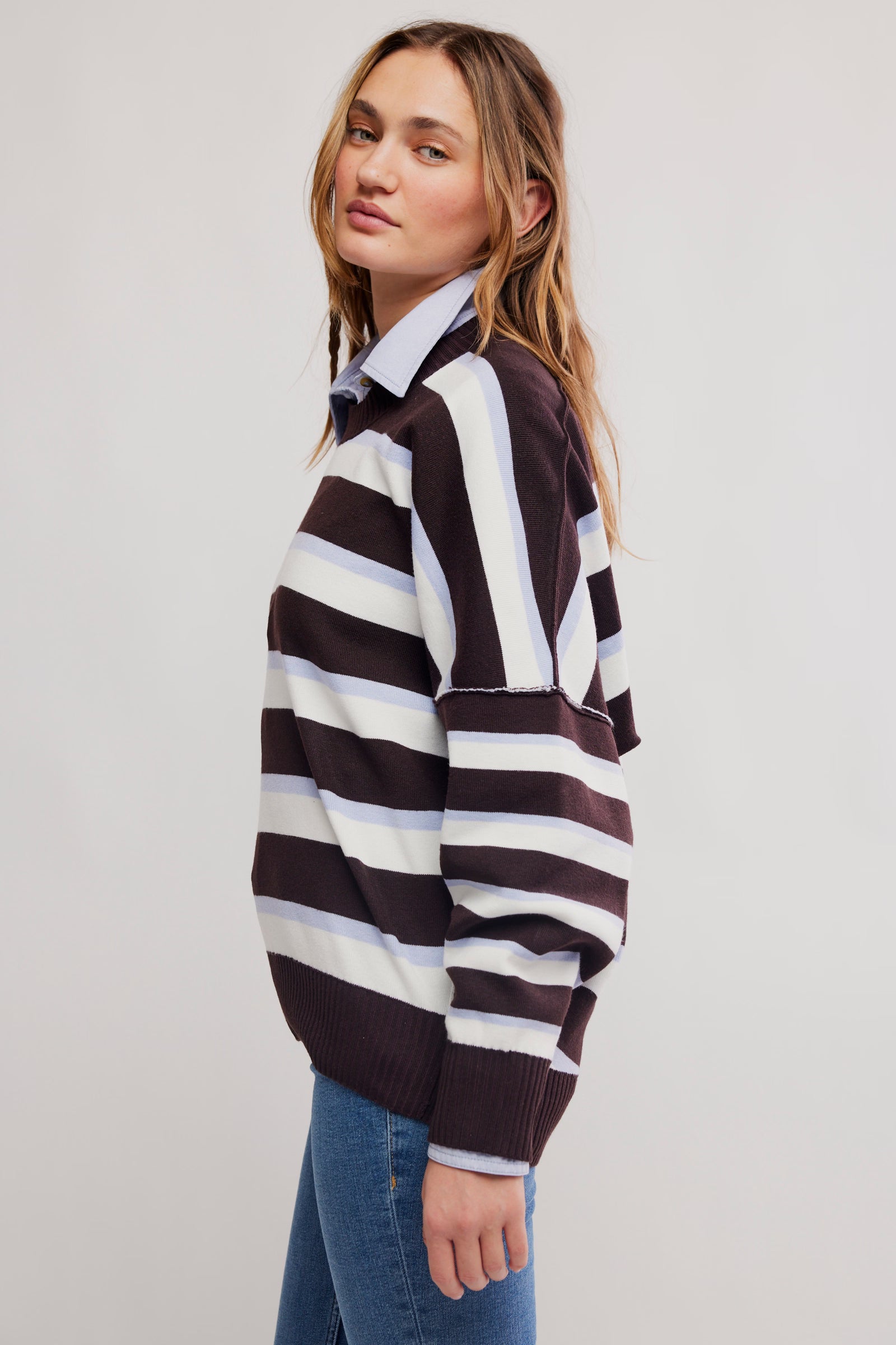 Striped Alma Pullover | Free People