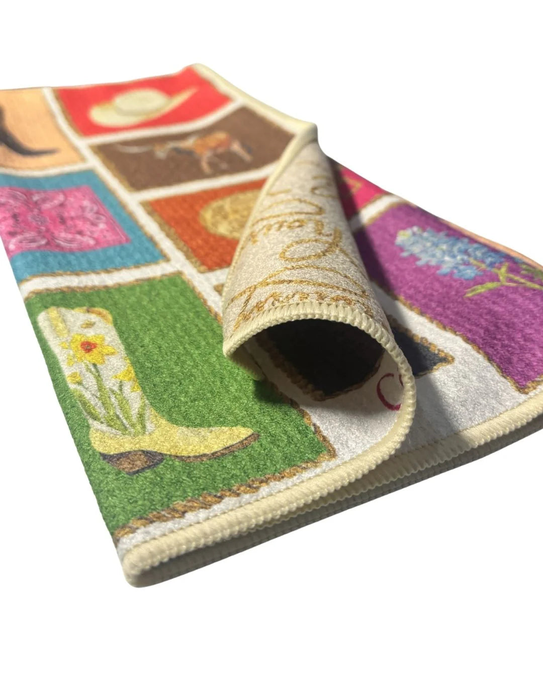 Out West Double-Sided Tea Towel