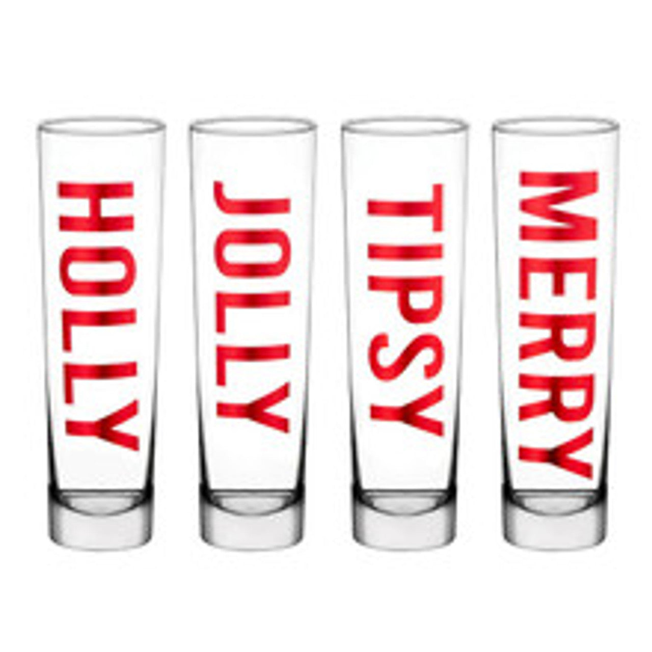 Christmas Champagne Flute