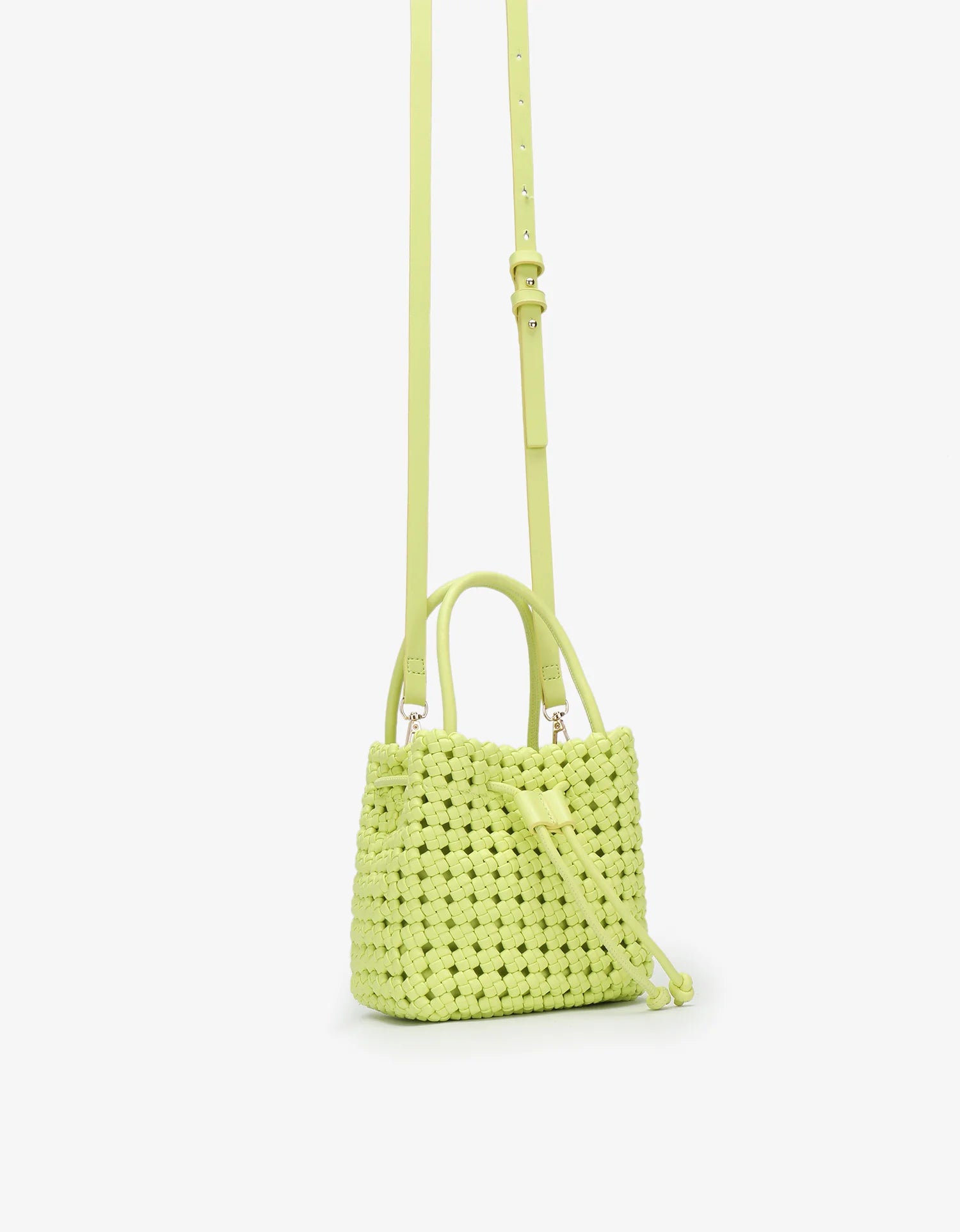 Perrie Bucket Mini Woven Square