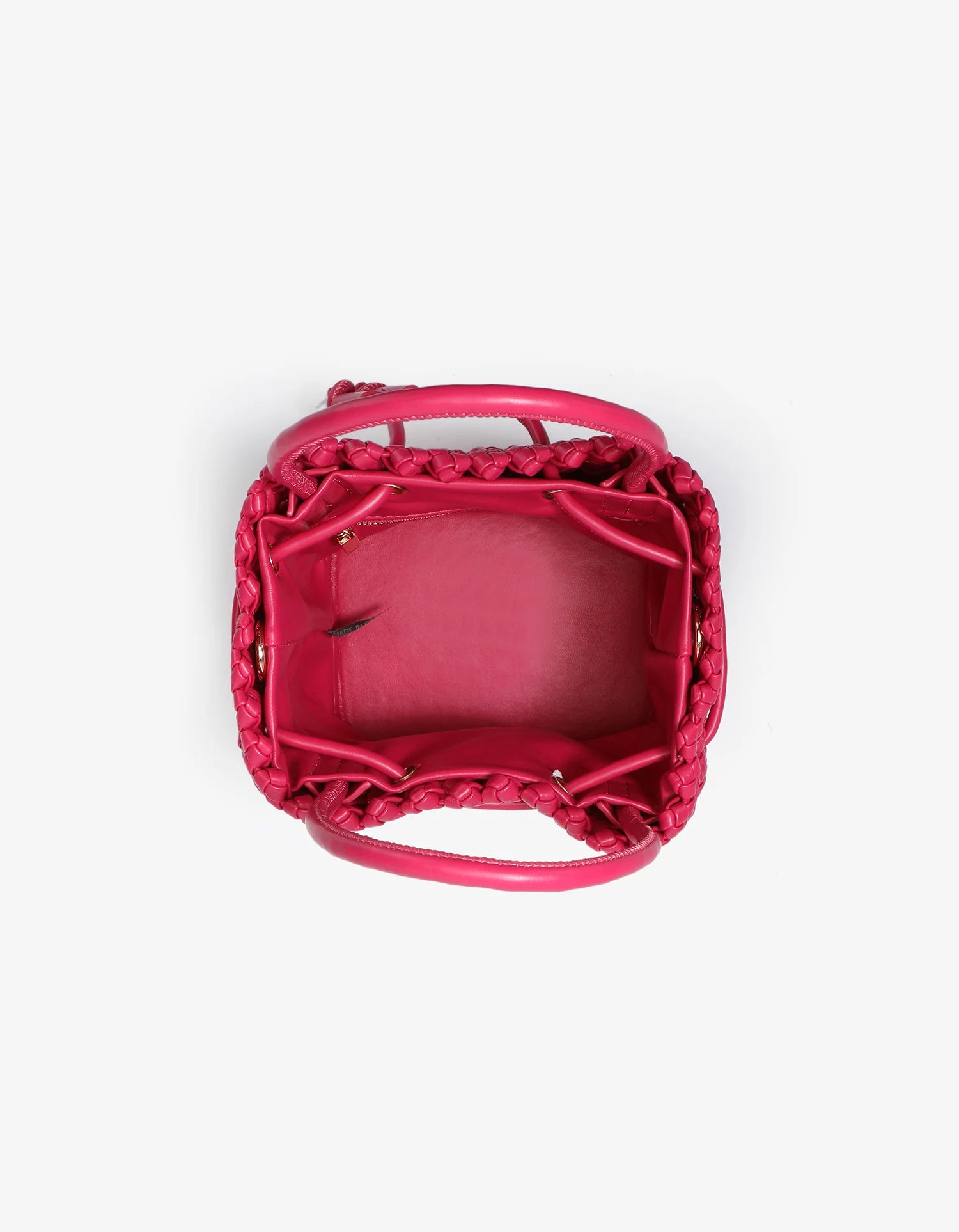 Perrie Bucket Mini Woven Square