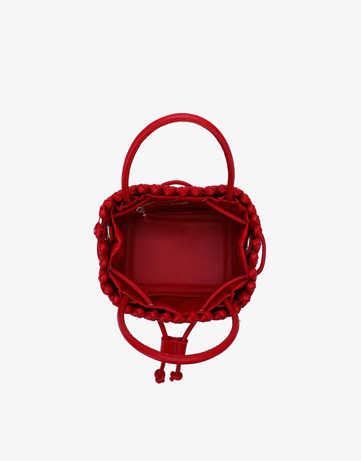 Perrie Bucket Mini Woven Square