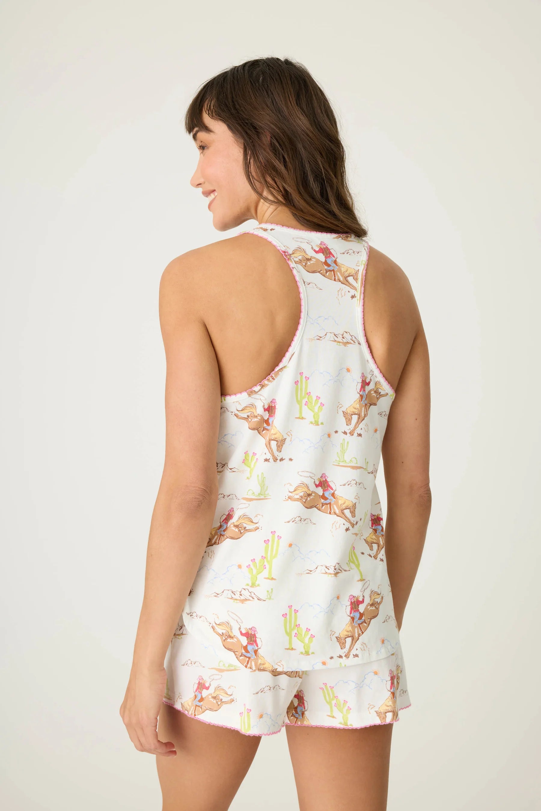 Western Print Short PJ Set | P.J. Salvage