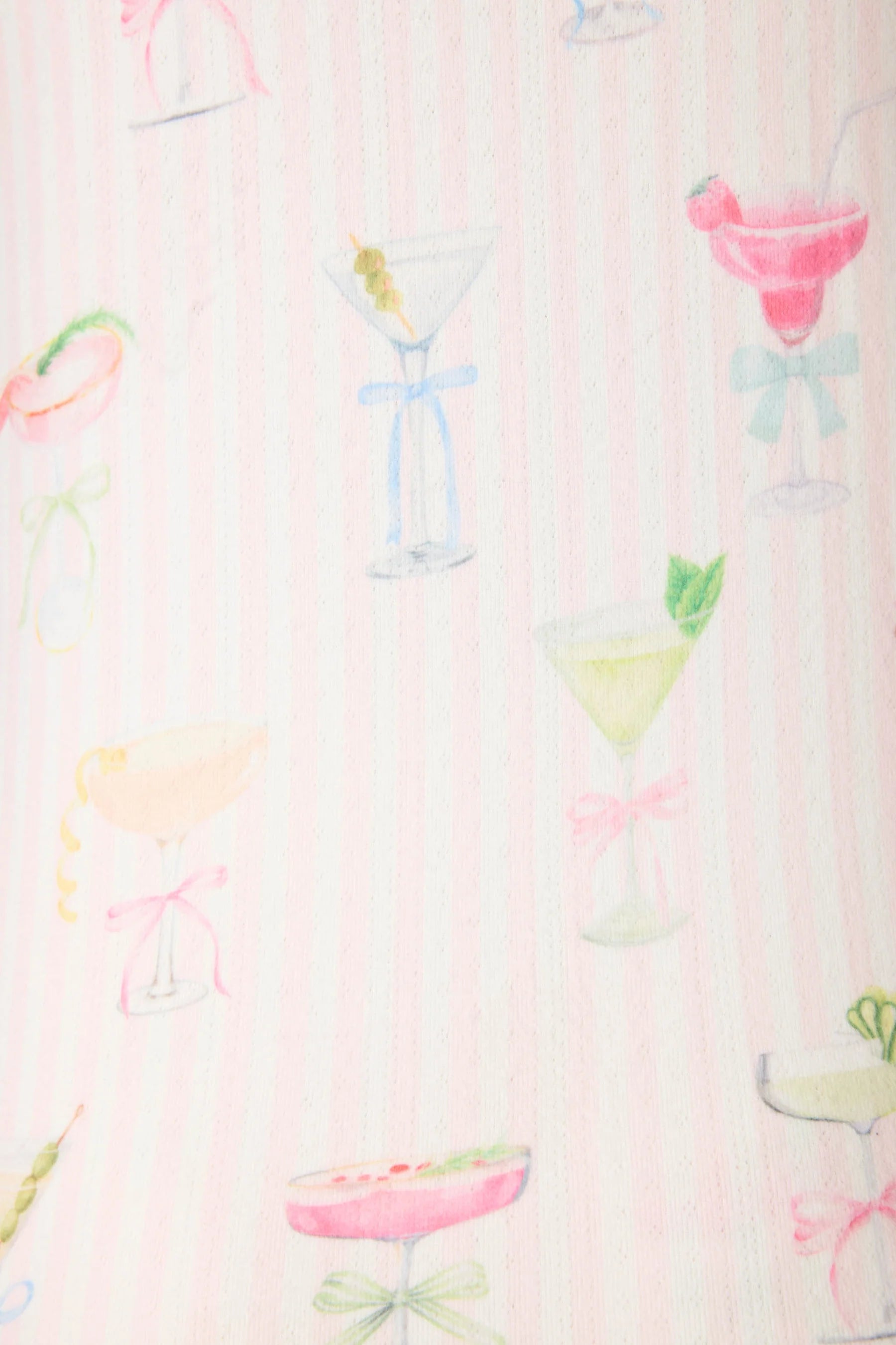 Pretty Punch Cocktail Print Racerback Tank Top | P.J. Salvage