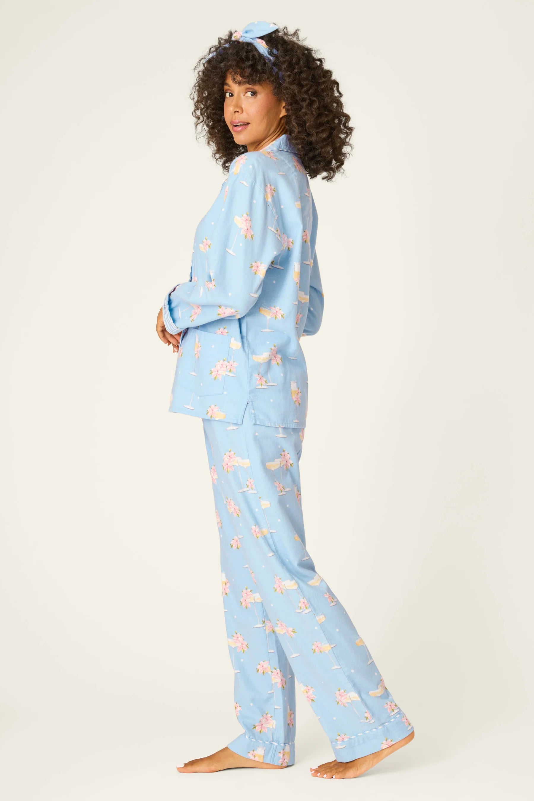 Fizz The Season 3-Piece Flannel Pj Set | P.J. Salvage