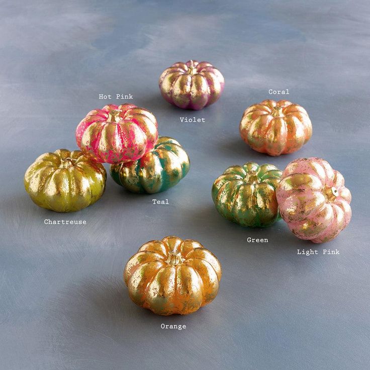 Rainbow Pumpkin Candle | Glitterville