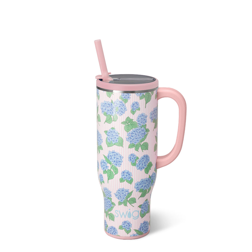 Hydrangeas Mega Mug (30oz) | Swig