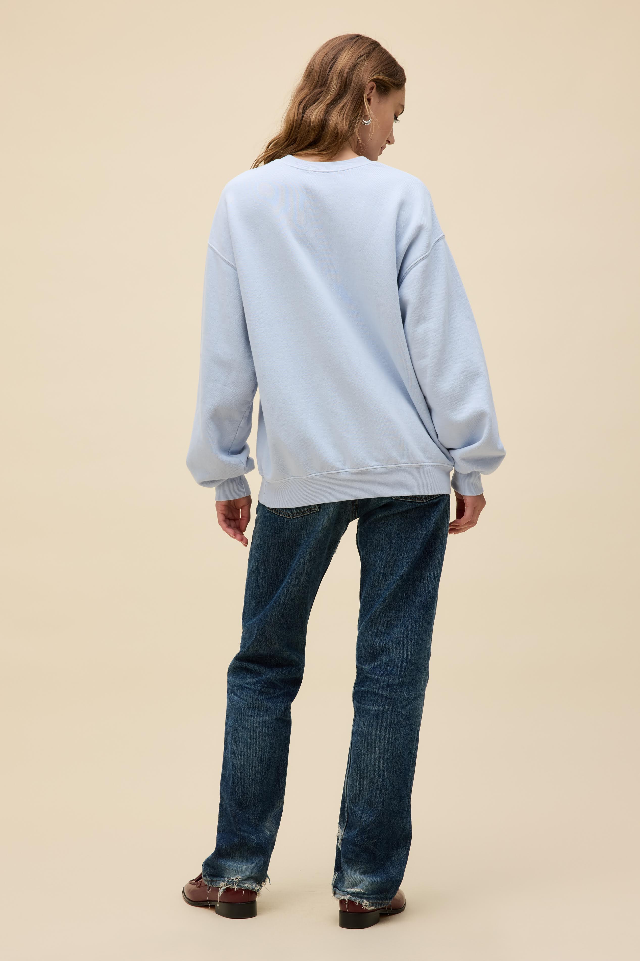 Rolling Stones Big Tongue '89 Oversized Crew Sweatshirt | Daydreamer