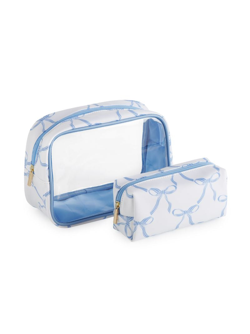 Bow Cosmetic Cases (Set of 2)