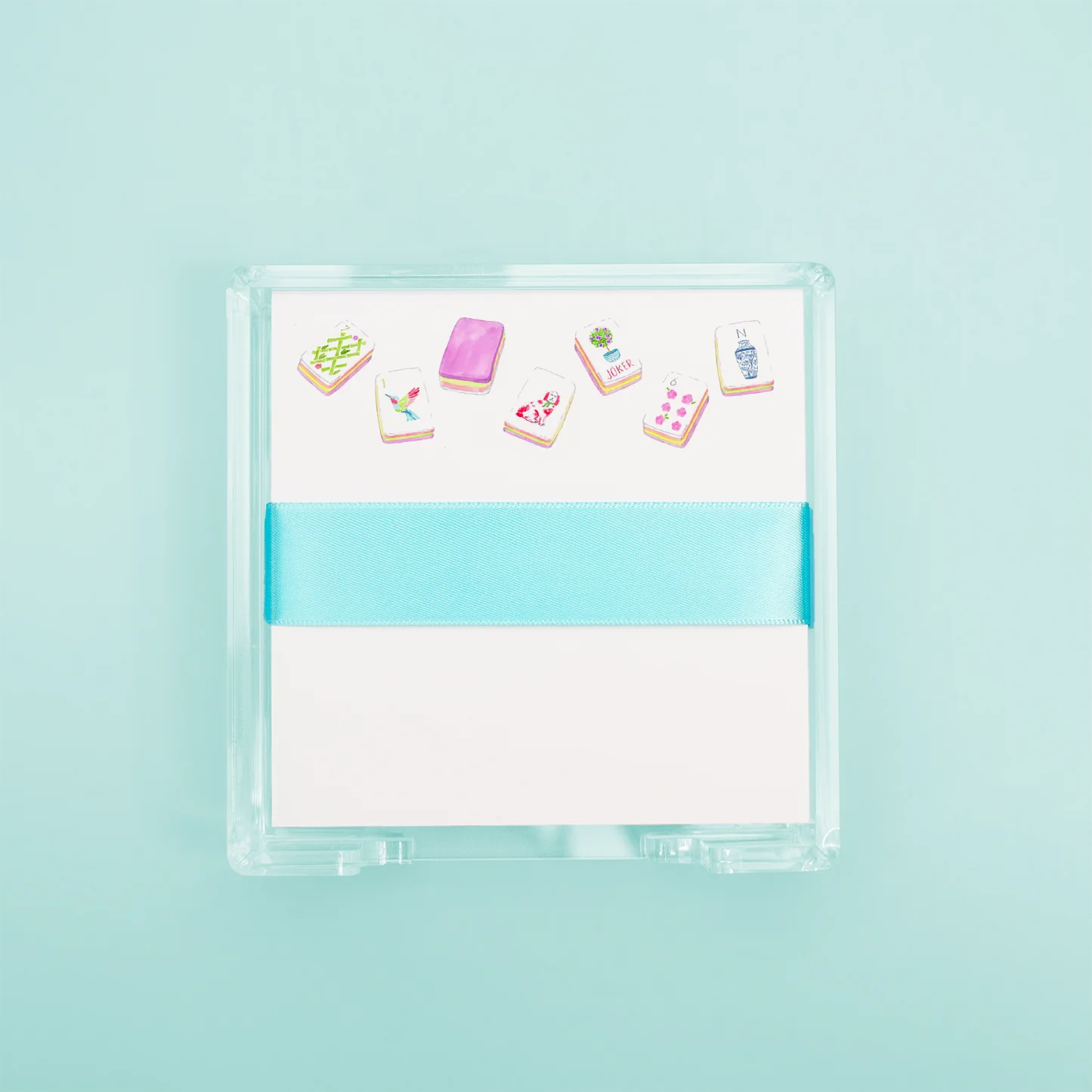 Large Mahjong Tiles Desk Set | Taylor Paladino