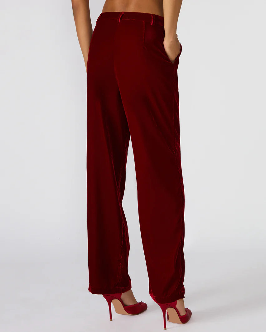 Tonia Pant - Red Velvet | Steve Madden