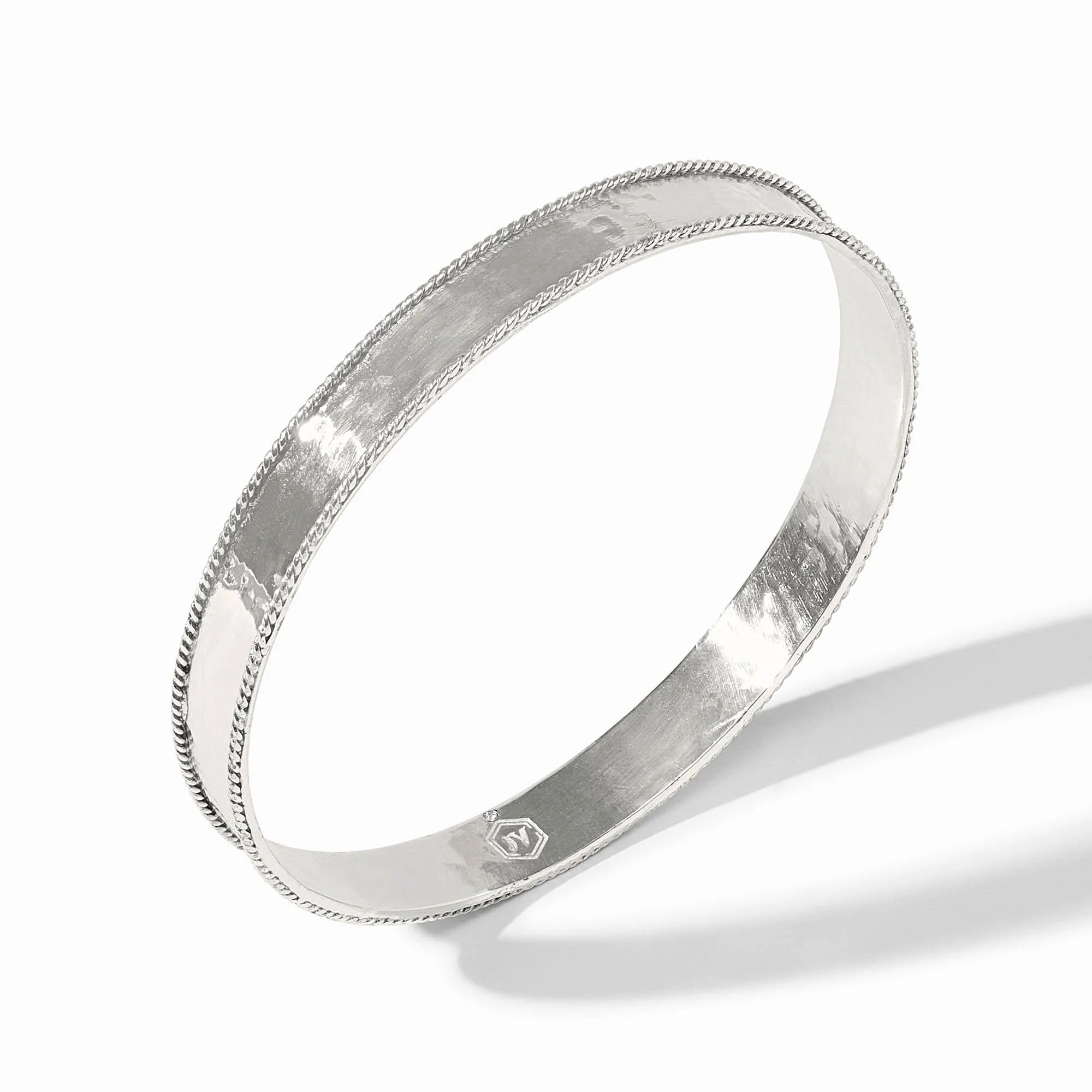 Savoy Silver Bangle | Julie Vos