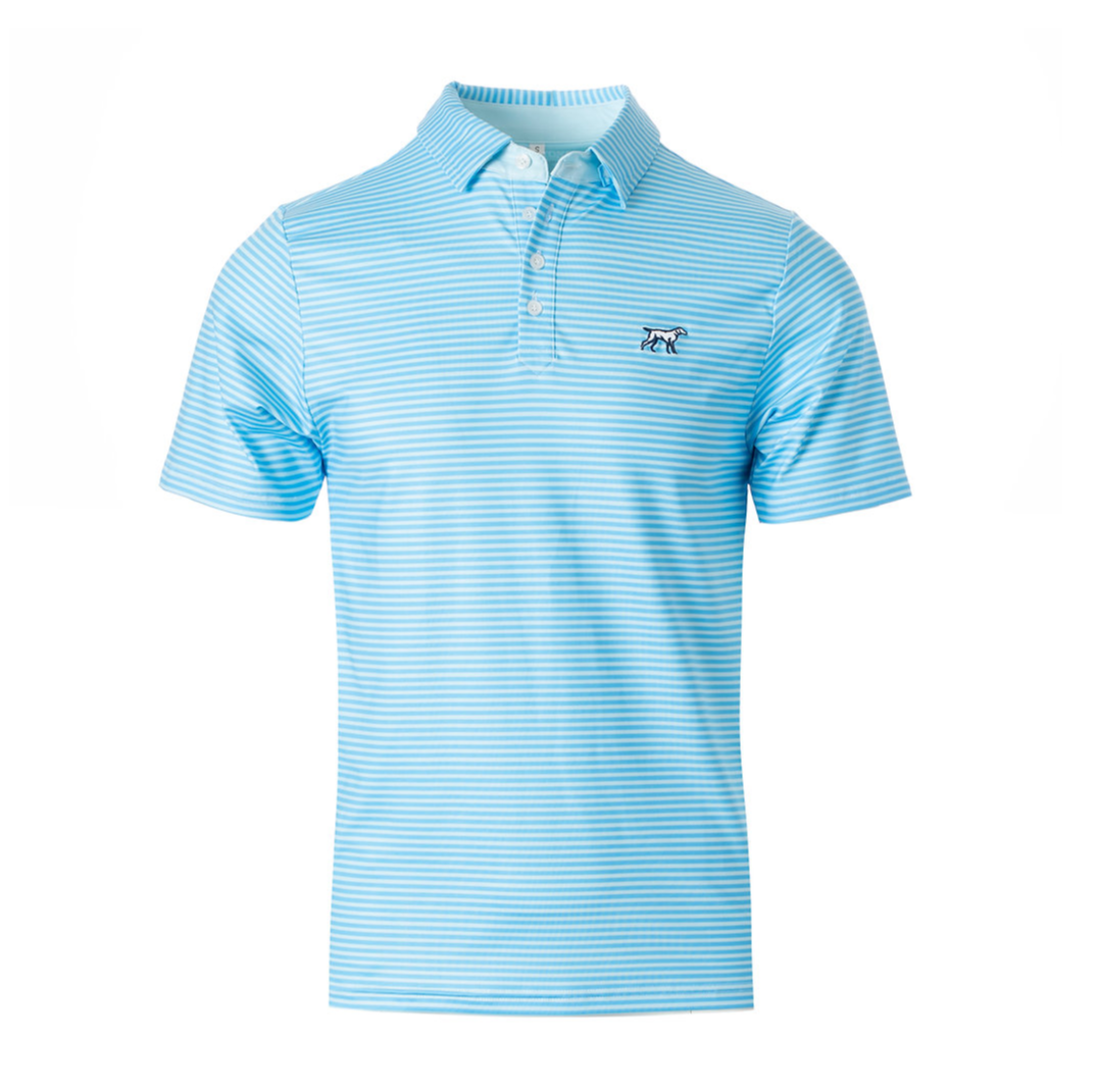 Baby Blue Signature Performance Polo