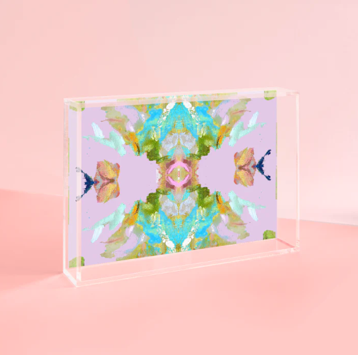 Stained Glass Lavender Small Tray | Laura Park x Tart