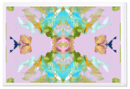 Stained Glass Lavender Small Tray | Laura Park x Tart