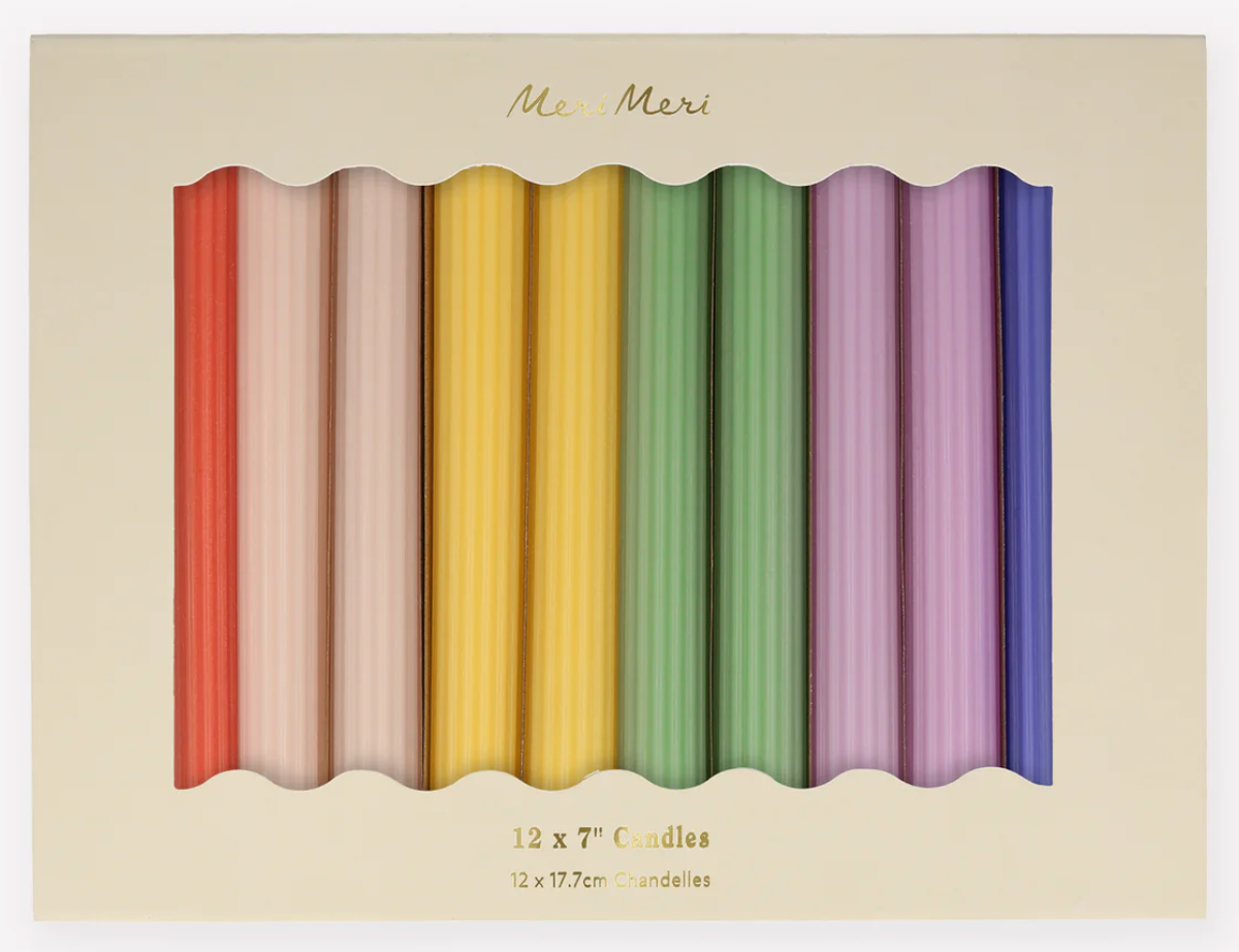 Rainbow Table Candles