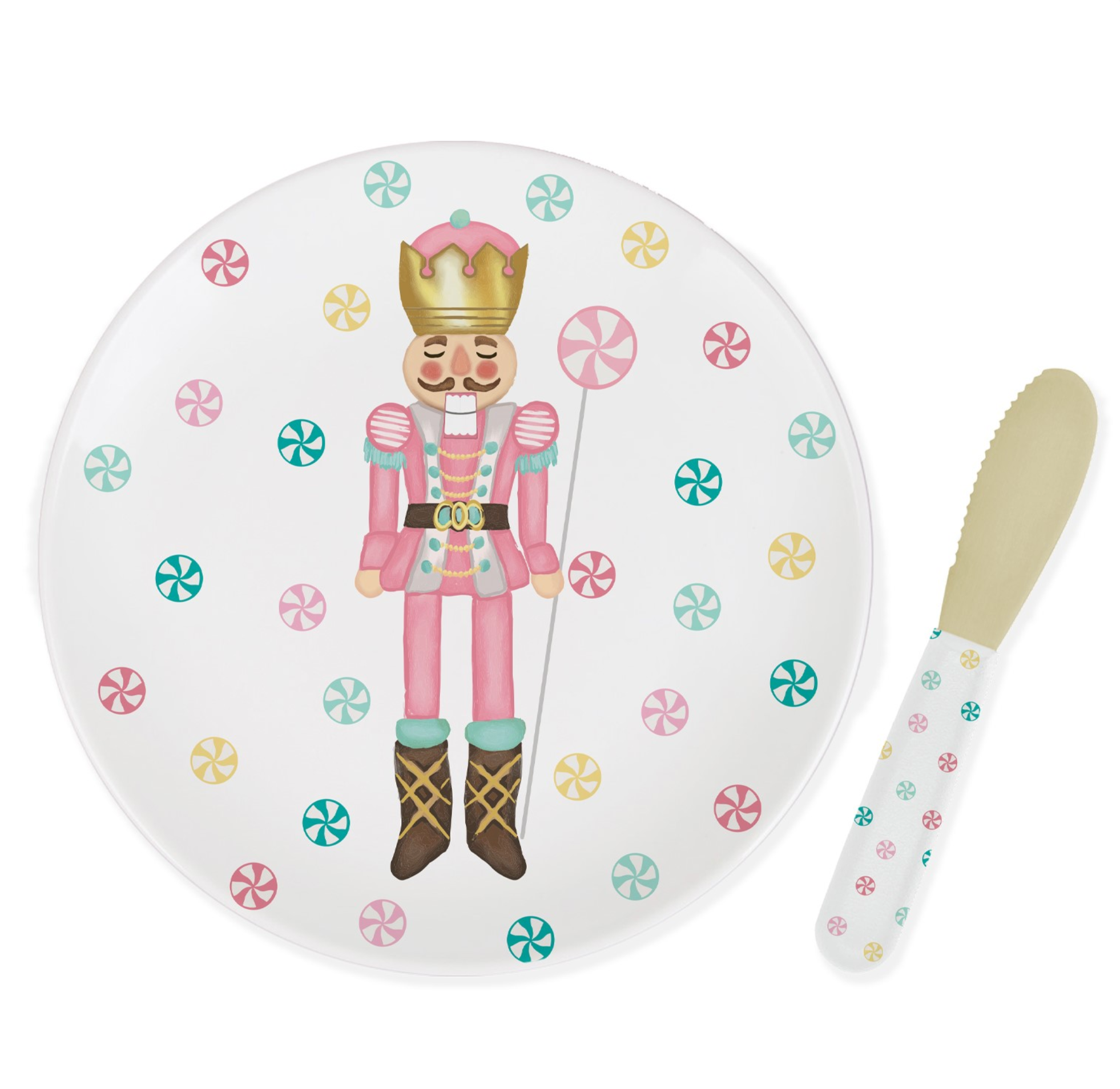 Nutcracker Platter With Spreader