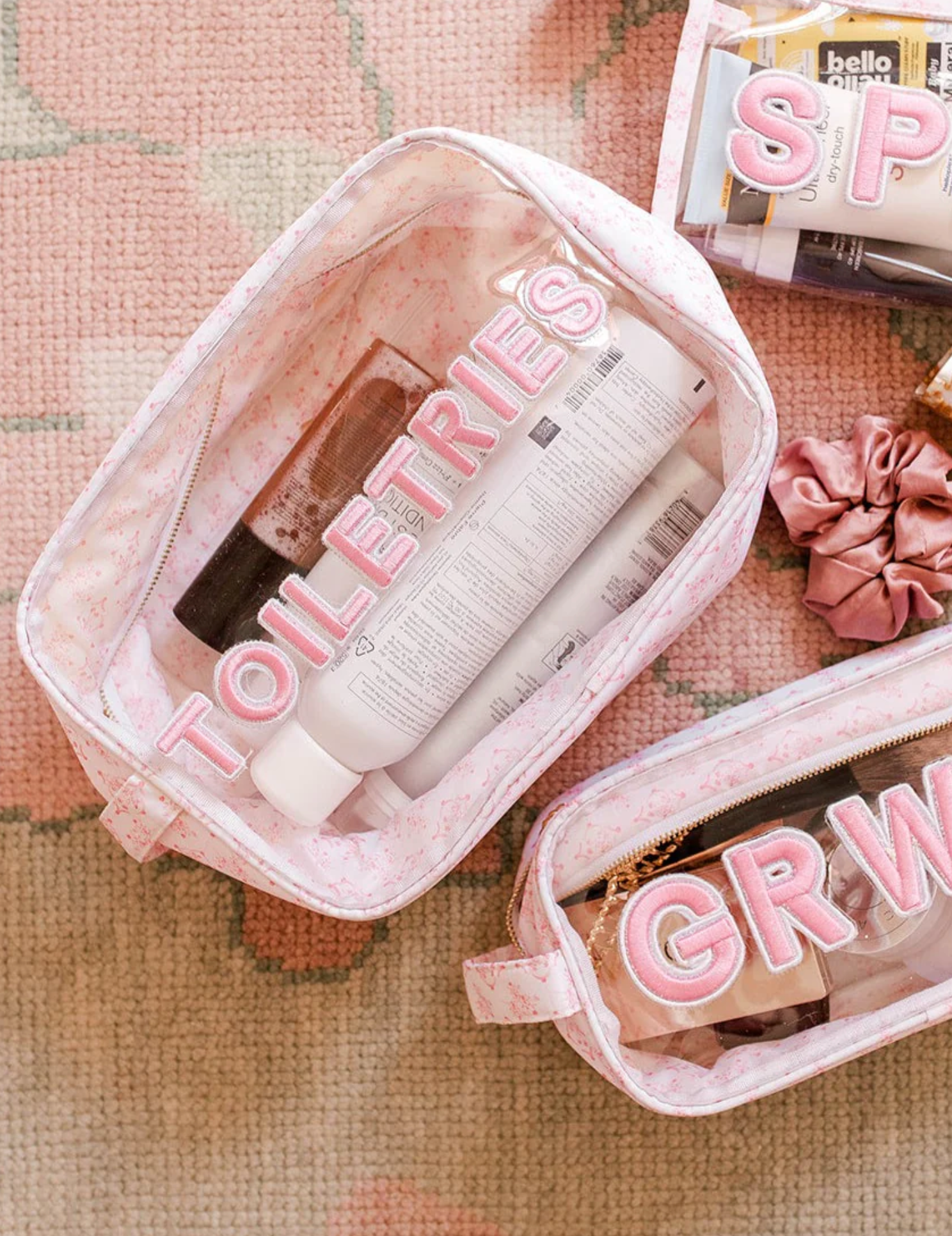 Pink Toile Bag | Kenz Kustomz x Lynlee Poston Collab