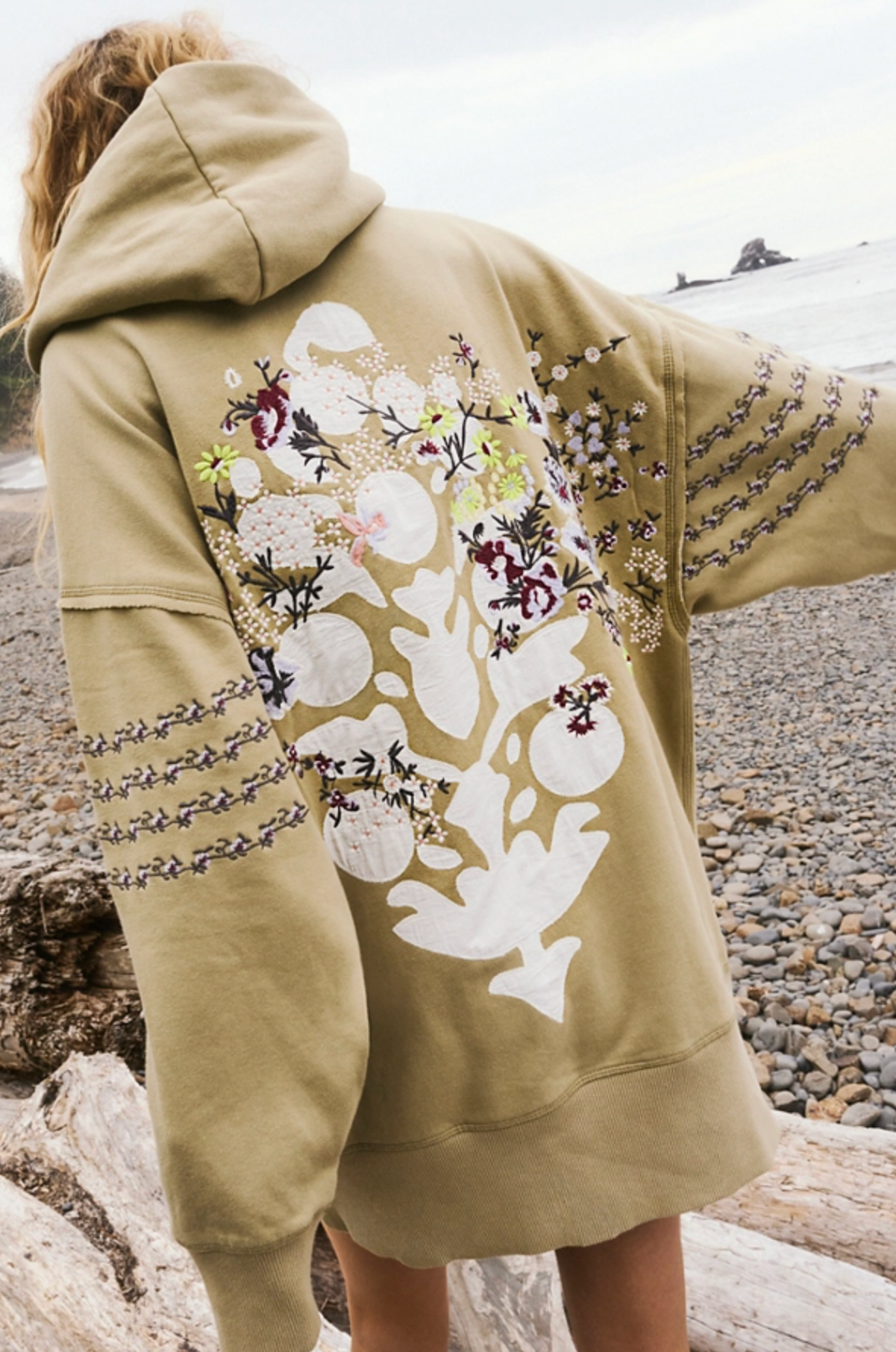 At My Best Embroidered Sweat | Free People