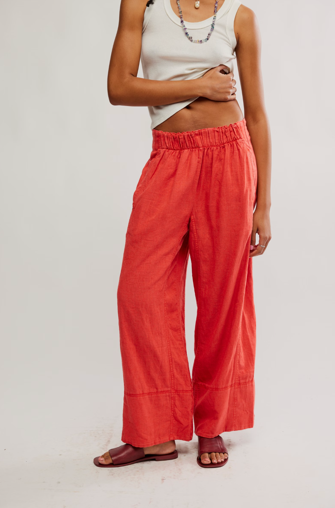 Days End Linen Pull On | Free People