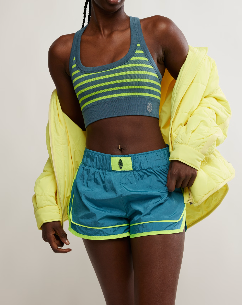 Free People Go To Stripe Bra