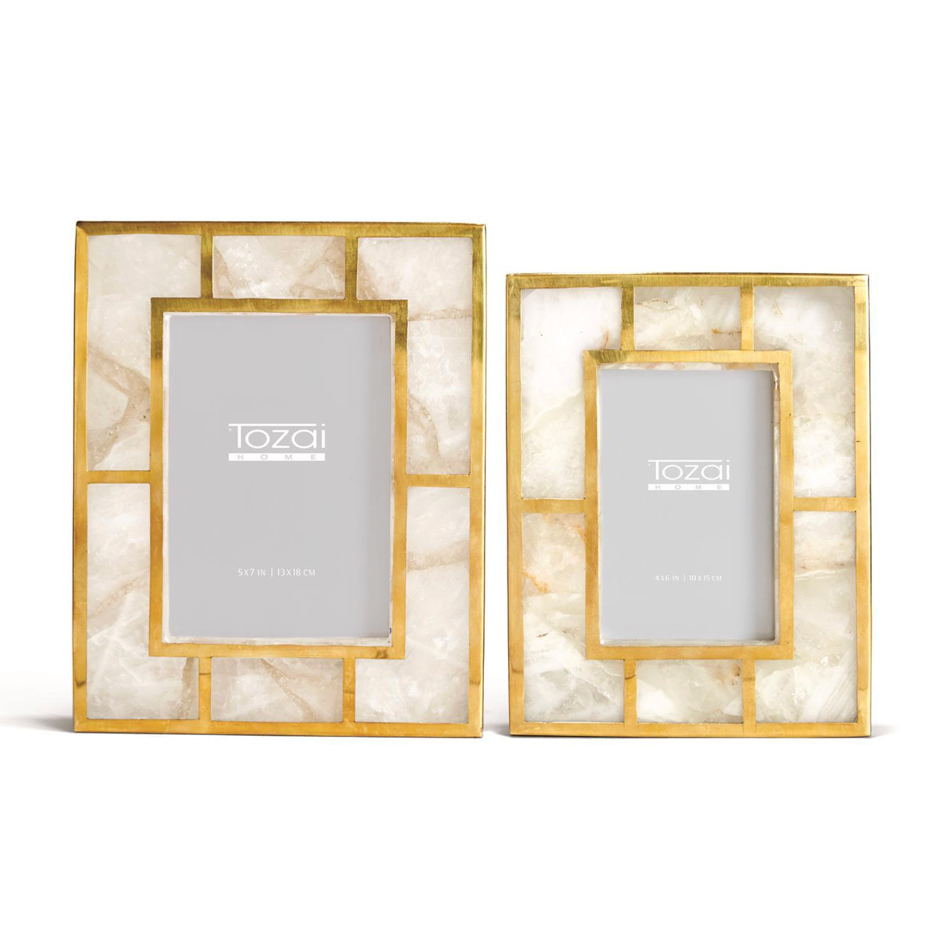White Quartz Photo Frame