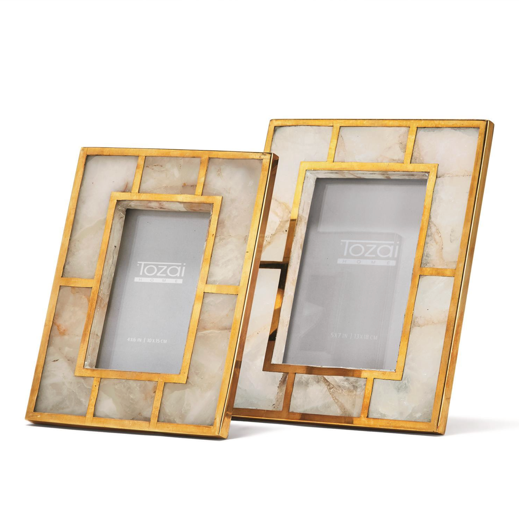 White Quartz Photo Frame