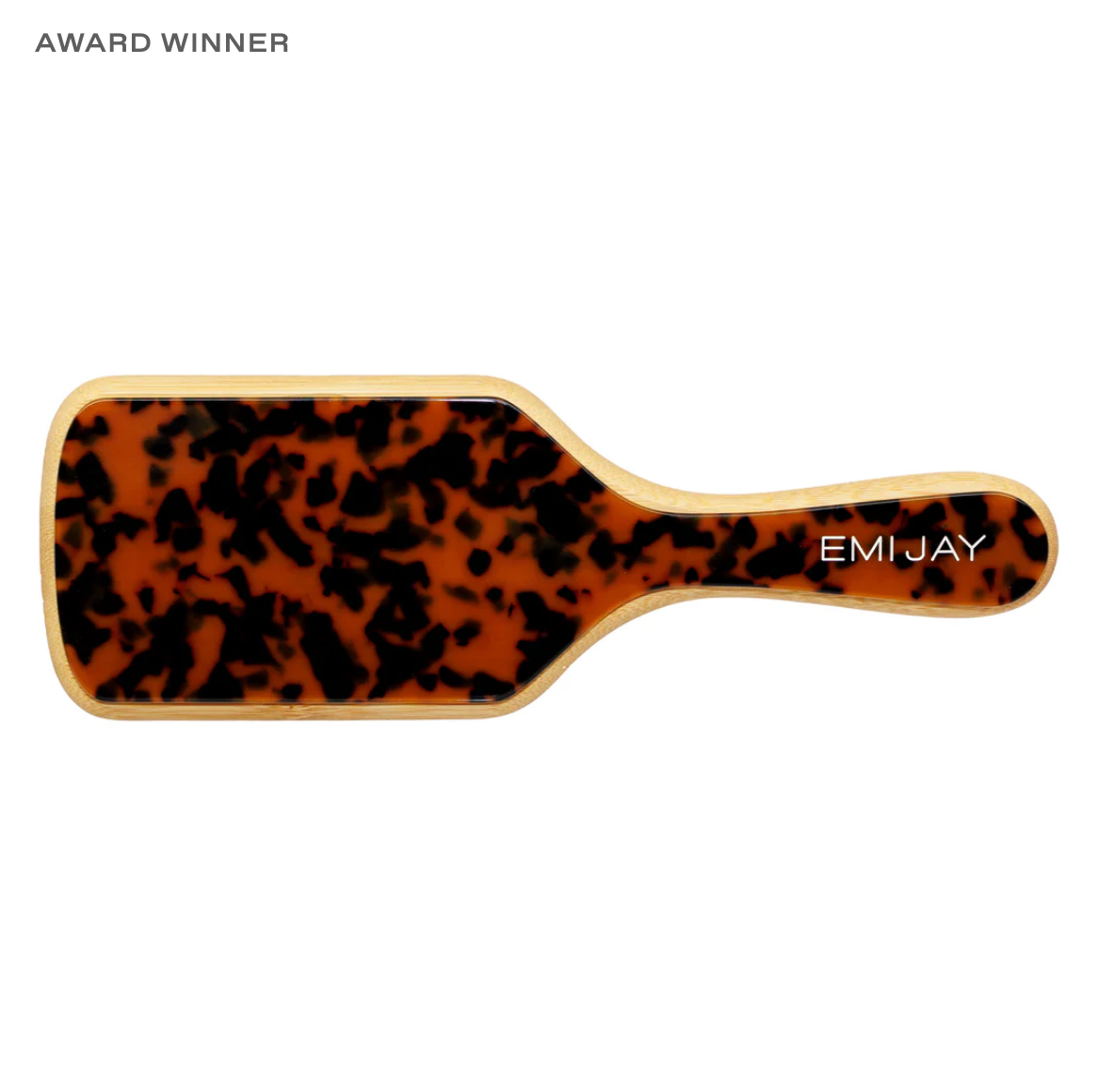 Bamboo Paddle Brush - Tortoise | Emi Jay