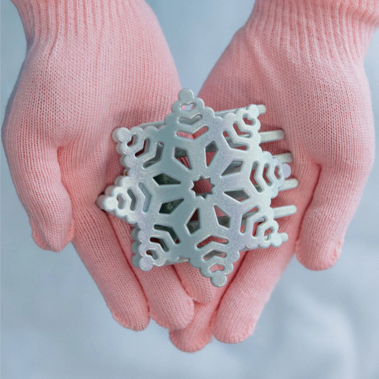 Snowflake Flat Hair Clip | Teleties