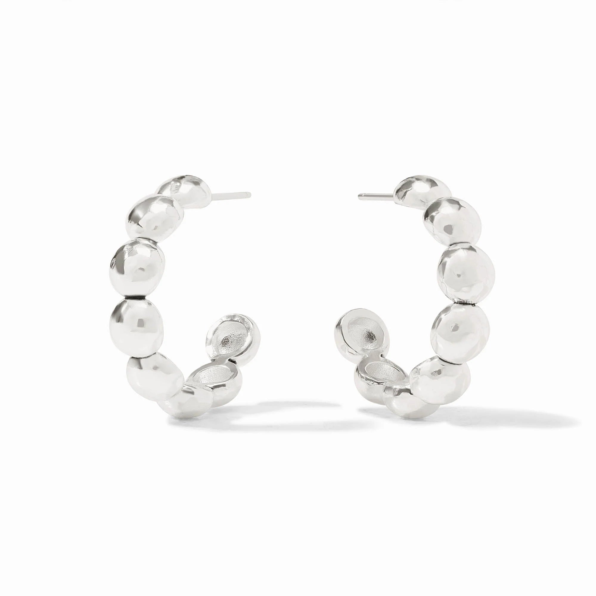 Solara Nova Silver Hoop | Julie Vos